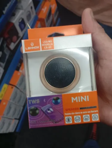 Mini caixa de som