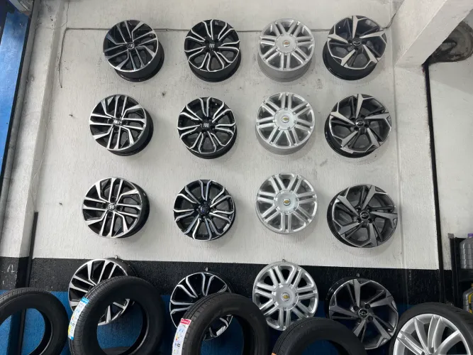 Rodas aro 15 Hyundai, Fiat, Chevrolet, Ford, Volkswagen 