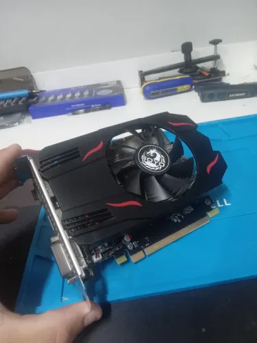 Placa de video rx 550 4gb