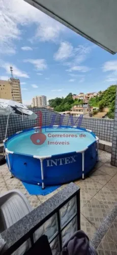 Cobertura à venda no Engenho de Dentro, Rio de Janeiro-RJ: 3 quartos, 2 salas, 1 vaga de g