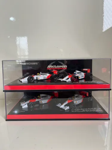 Minichamps Set McLaren 1:43 Ayrton Senna Originais 