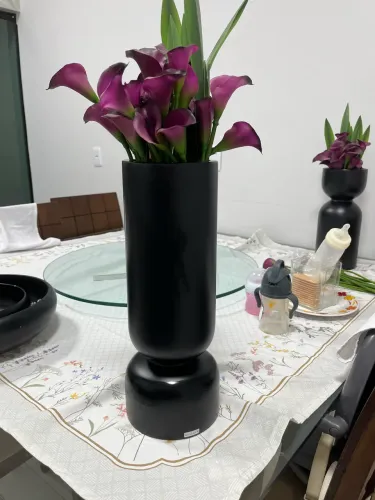 Vaso com flores 