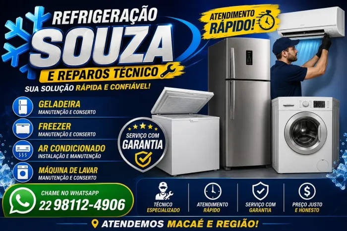 Serviços de refrigeração em geral 
