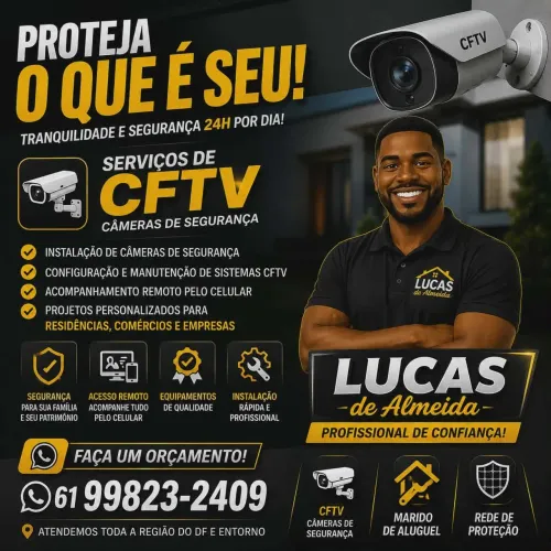 Segurança eletrônica e manutenção doméstica