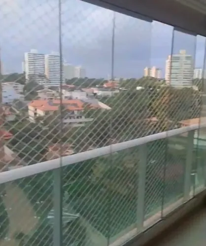 Rede de Proteção Fardo Malha 5 Branco 35 x 7