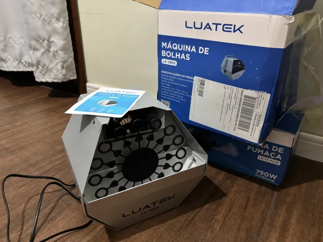 MÁQUINA DE BOLHAS LUATEK NOVA