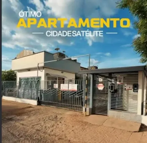 ALUGUEL APARTAMENTO COM DOIS QUARTOS ,CONDOMÍNIO CRUVIANA -CIDADE SATÉLITE,