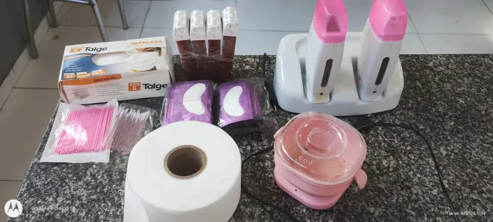 Vendo kit para depilação para iniciantes