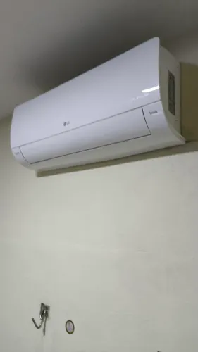 Ar Condicionado Split Hw Inverter Lg Dual Voice + Ia 9000 Btus Frio 220v