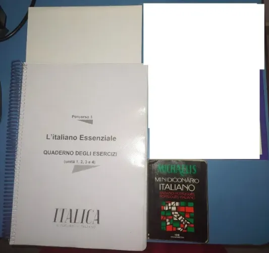 Kit Estudos Idioma Italiano por R$30