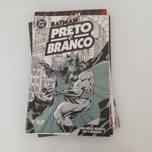 Batman Preto e Branco - Editora Abril Completo