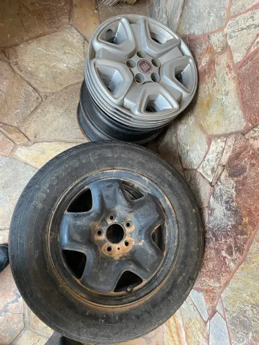 Jogo roda ferro da Toro Renegade Compass Jeep 5x110