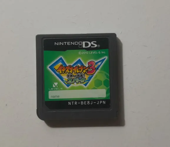 Jogo Super Onze Nintendo DS em japonês