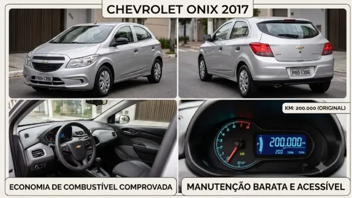Chevrolet Onix JOY Hatch 1.0 8V Flex Mec. 4P 2017