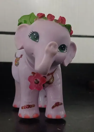 Elefantinho roxo barbie princesa da ilha