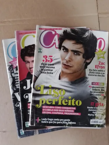 Capricho kit Com 3 Revistas Usadas
