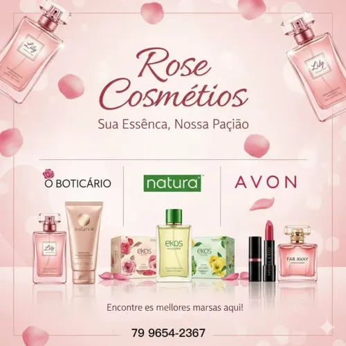Vendas de cosméticos Boticário | Natura | Avon?