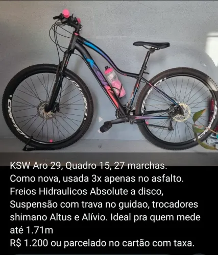 Bicicleta Aro 29