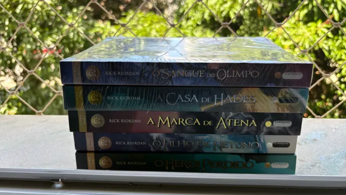Box de Livros Percy Jackson Heróis do Olimpo