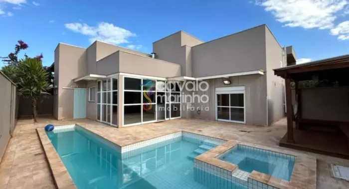 Casa para alugar no Condomínio Terras de Siena com 4 suítes, piscina, 249m² - Loteamento T