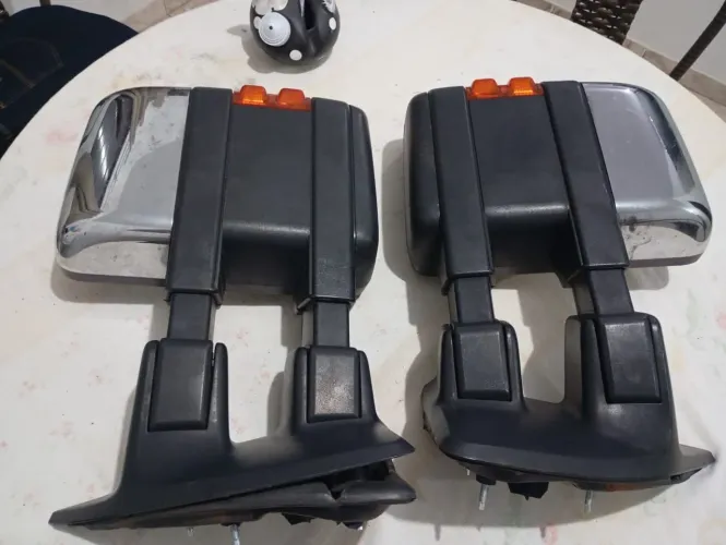 Par Retrovisor Americano Extensível Reboque