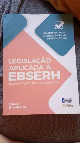Livro da Legislação aplicada á EBSERH 