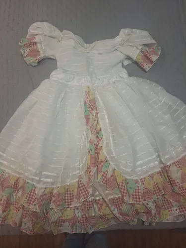 Vestido junino INFANTIL NOIVA