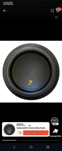 Vende-se 4 graves zetta de 700 RMS 