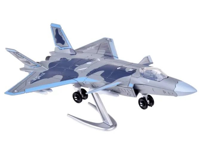 Miniatura Avião Caça Chengdu J-20 "Poderoso Dragão" - kit Montagem - NOVO!!