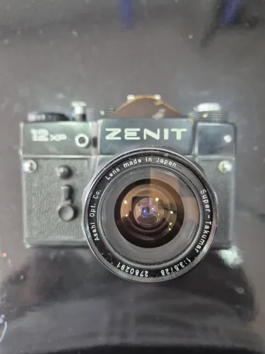 Câmera Zenit 12xp + Lente Super Takumar 1:3.5/28