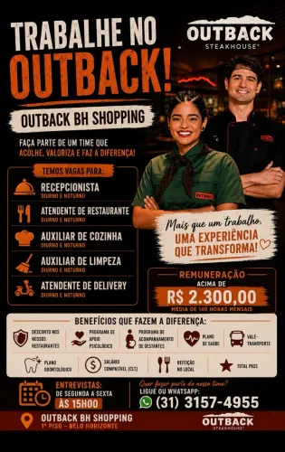 Restaurante OUTBACK BH SHOPPING