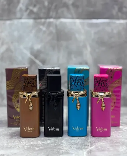 Linha completa: Vulcan Sable,Vulcan Black, Vulcan Feu e Vulcan Baie - 30ml
