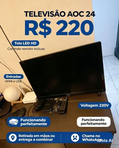 À VENDA: TV 24