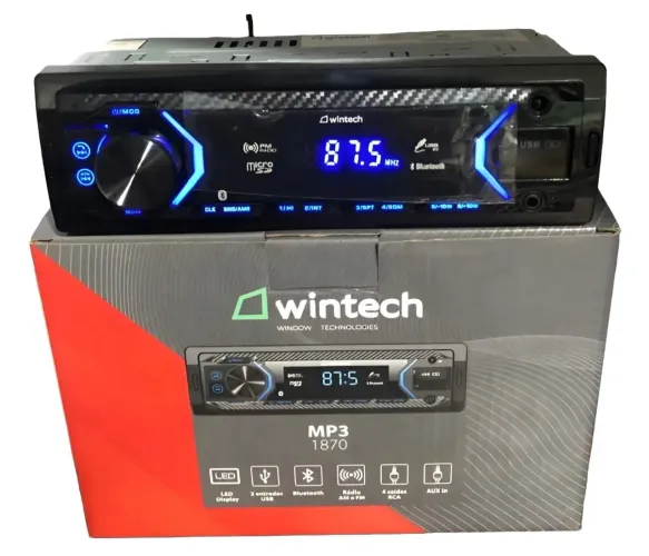 Som automotivo rádio / pen drive / Bluetooth