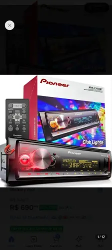 Som Automotivo Pioneer X3000BR 