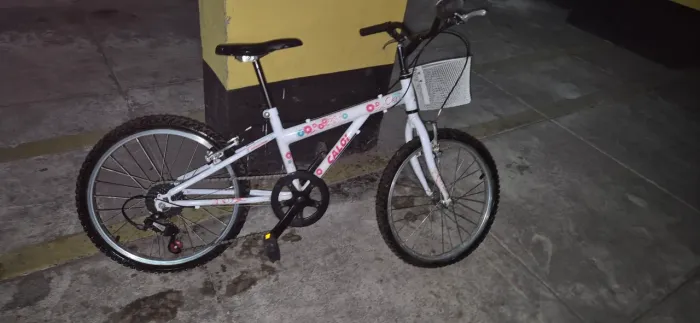 Bicicleta Caloi Ceci aro 20 com 7 marchas