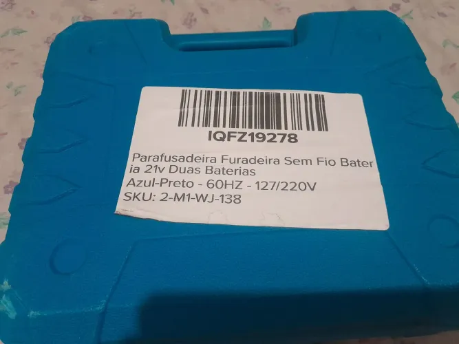 Parafuzadeira e Furadeira 
