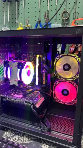 Cpu gamer Intel i7 6770k 16gb ddr4 Rx 580 8gb 512