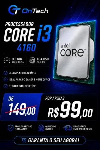 PROCESSADOR INTEL CORE I3 4160