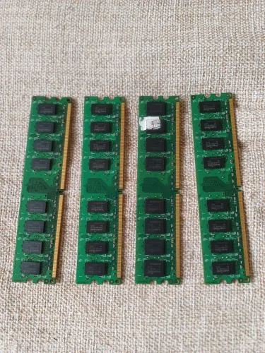 6GB em 4 pentes de memória MARKVISION DDR2 usadas, para computadores tipo desktop.