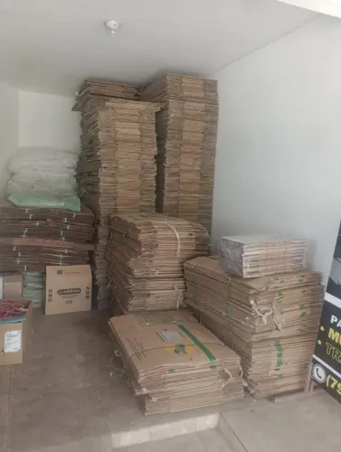Kit Mudanças - Caixas de papelão, Plástico bolha, Fita adesiva, Etc