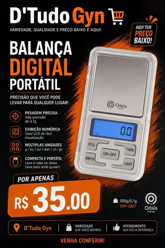 Mini balança Digital de precisão 500g