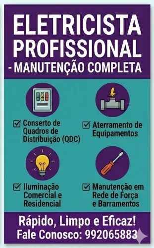 Eletricista instalação de chuveiro