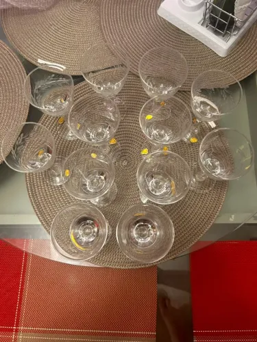 Taças de Cristal