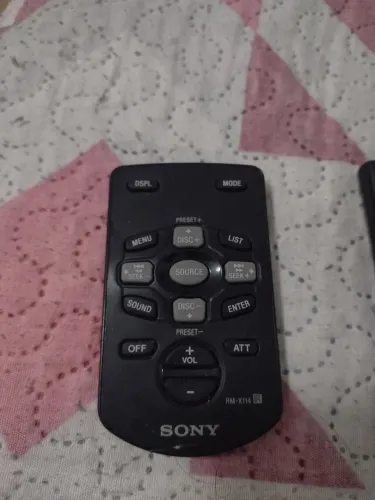 Controle remoto Sony rádio xplod original