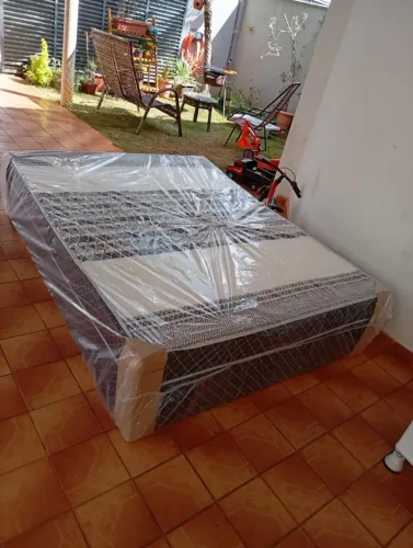 Cama box casal 