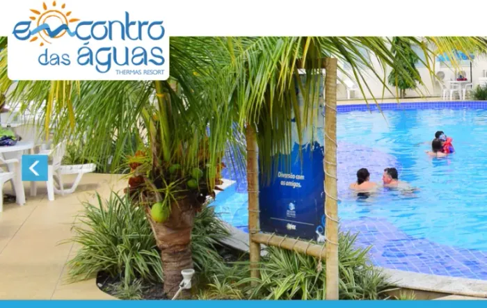 PROMOÇÃO Caldas Novas - 1 semana - Encontro das Águas Thermas Resort - ap. para 5 pessoas