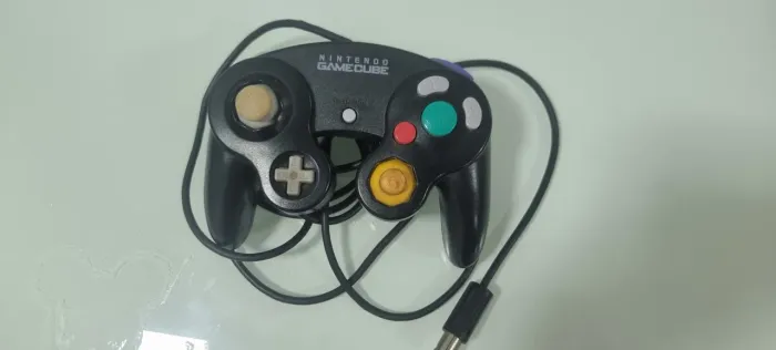 Controle gamecube jet black (Leia a descrição)