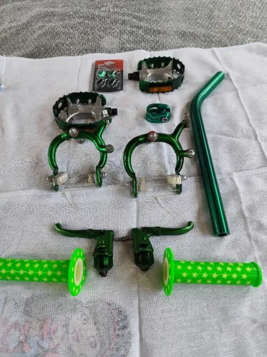 Kits freio dia compe Japan verde BMX Caloi 