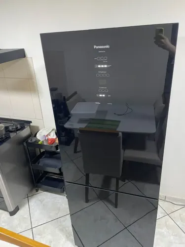 Geladeira Panasonic bb65 black 450L